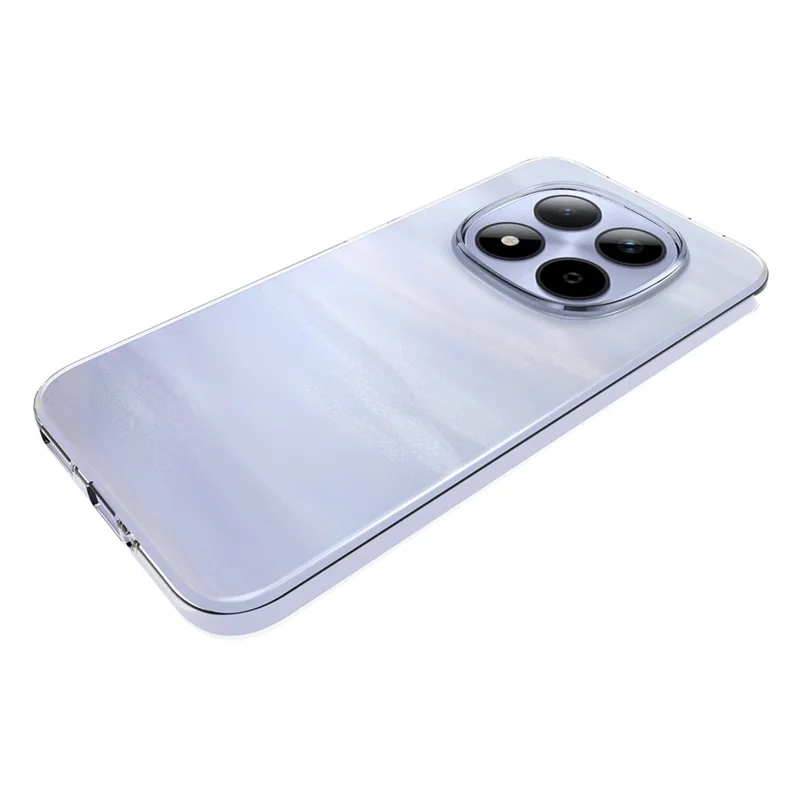 Compra a granel para Xiaomi Redmi Note 15 Pro 5G Funda Transparente Resistente a Marcas de Agua TPU Cubierta Trasera del Teléfono