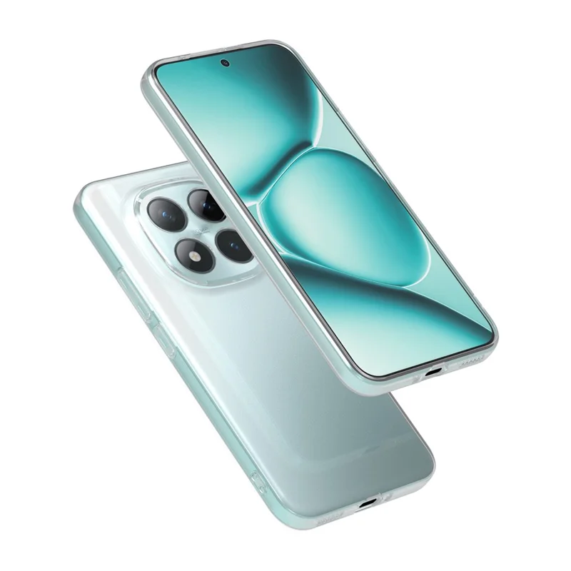 Étui de téléphone en TPU flexible ultra fin et transparent pour Xiaomi Redmi Note 15 5G