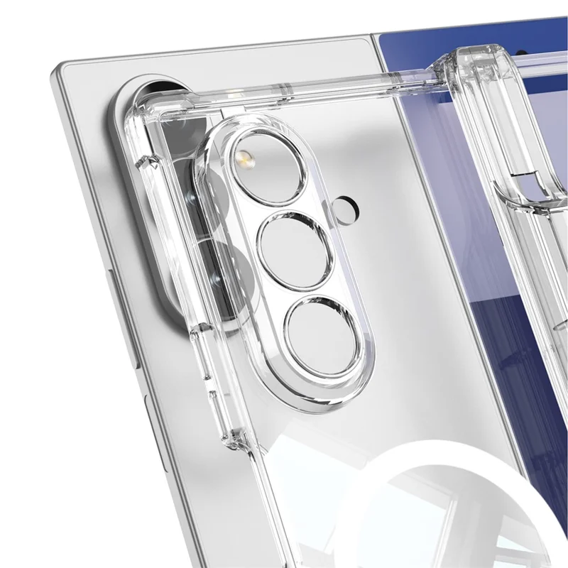 GKK For Samsung Z Fold 7 5G Airbag Hinge Kickstand S Pen Holder Wireless Charging Built-in Magnet Shockproof Foldable Case