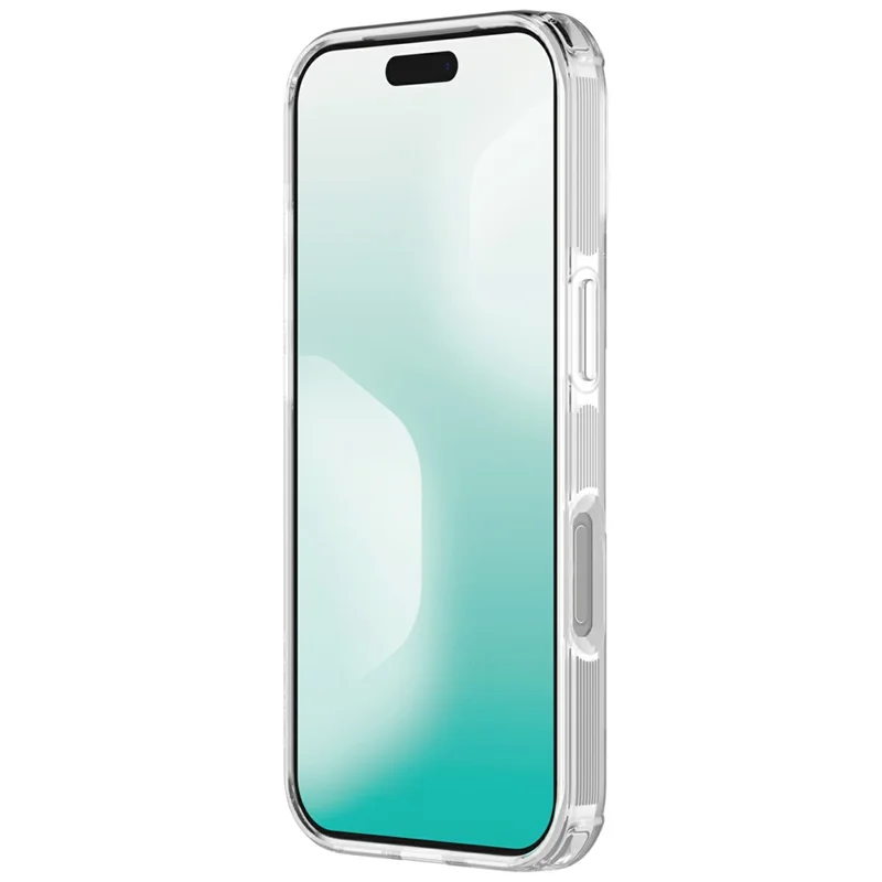 NILLKIN Nature Pro Series For iPhone 17 Case PC + TPU Anti-Scratch Clear Back Cover - Transparent