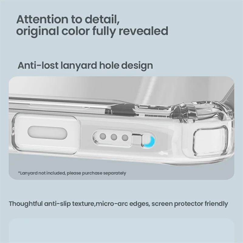 NILLKIN Nature Pro Series for iPhone 17 Case Compatible with MagSafe TPU + PC Ultra Clear Phone Case - Transparent