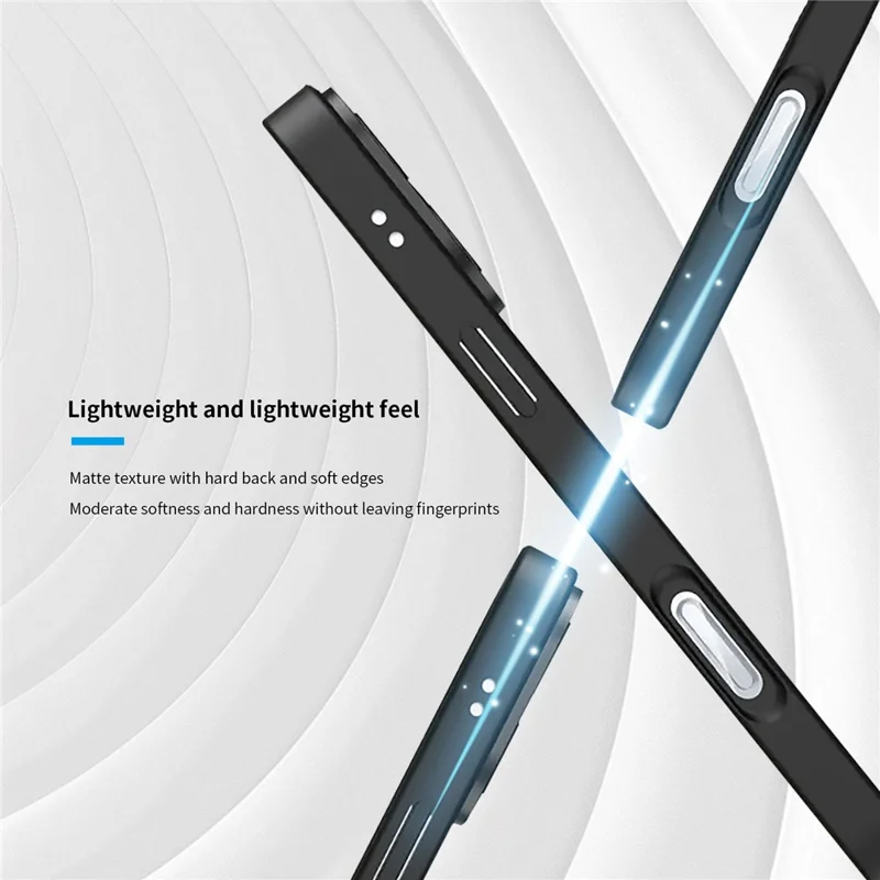 For iPhone 16 Pro Max Case High Aluminium-silicon Glass + PC + TPU Pattern Print Phone Cover Compatible with MagSafe - Style B