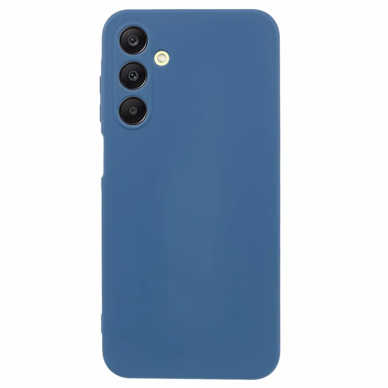 AMORUS For Samsung Galaxy A15 4G / 5G Case Precise Cutouts TPU Fiber Lining Shockproof Phone Cover - Sapphire