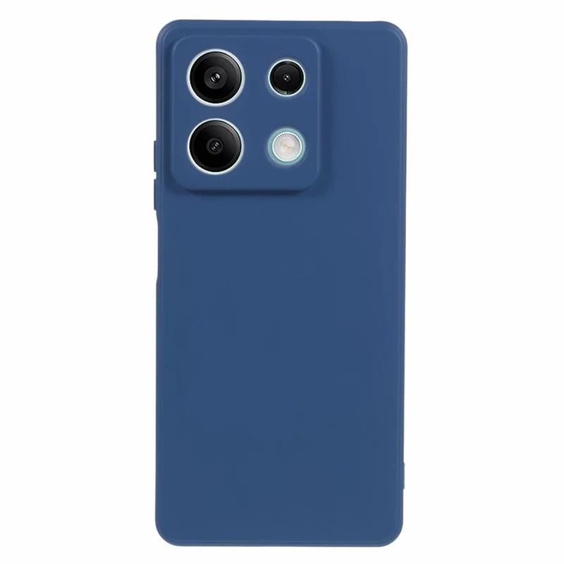 AMORUS For Xiaomi Redmi Note 13 Pro 5G / Poco X6 5G Case Precise Cutouts TPU Fiber Lining Shockproof Phone Cover - Sapphire