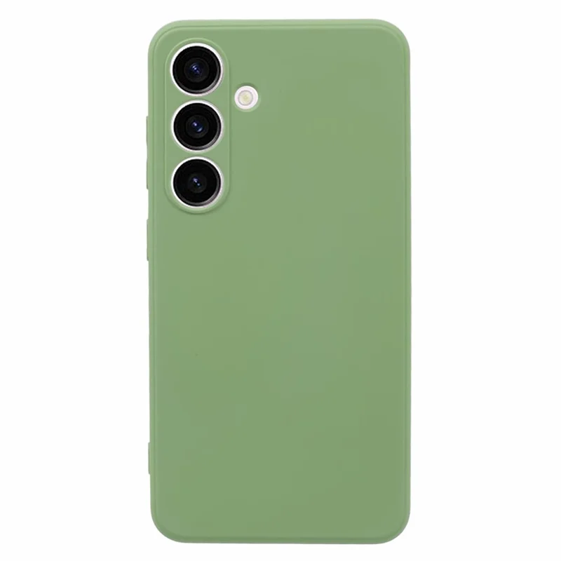 AMORUS Para Capa do Samsung Galaxy S24+ - Verde Matcha, Cortes Precisos, Revestimento de Fibra TPU, Capa de Telefone à Prova de Choque