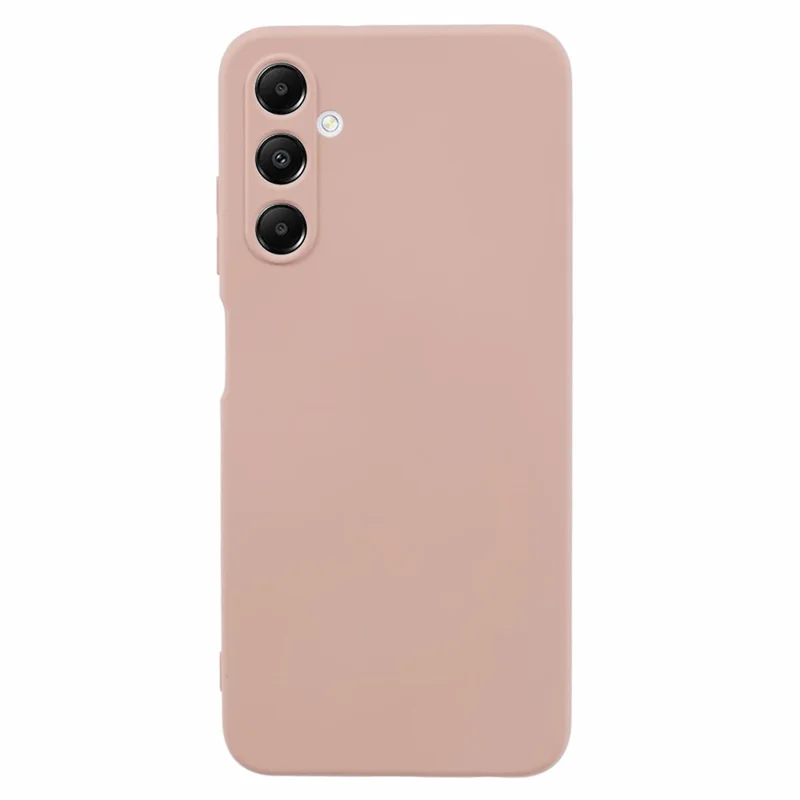 AMORUS Per Samsung Galaxy A05s 4G Custodia Tagli Precisi Rivestimento in Fibra TPU Antiurto Custodia per Telefono - Rosa
