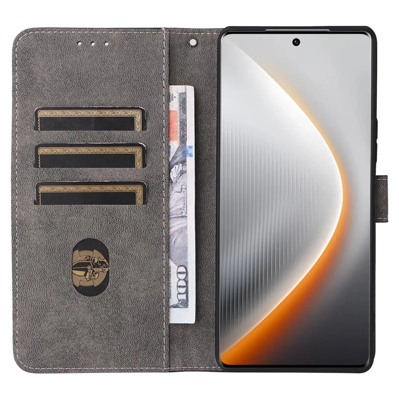 For TECNO Pova Curve 5G LJ8k Case Wallet RFID Blocking PU Leather Phone Cover Stand with Strap - Black