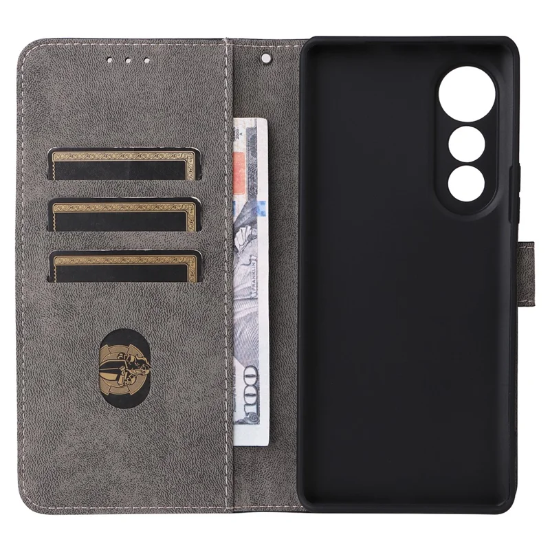 For TECNO Pova Curve 5G LJ8k Case Wallet RFID Blocking PU Leather Phone Cover Stand with Strap - Black