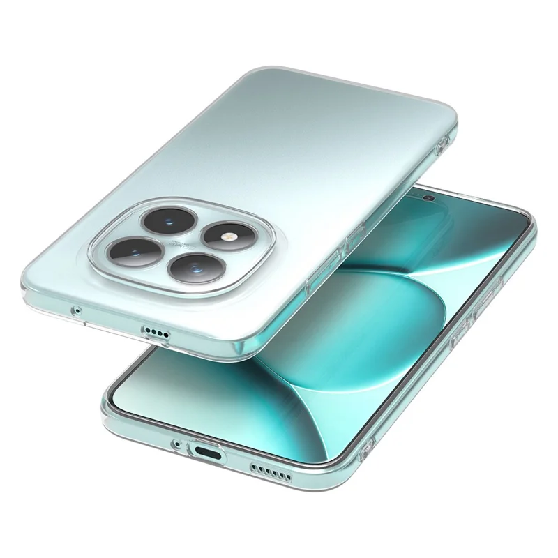 Funda Trasera Ultrafina y Flexible de TPU Transparente para Xiaomi Redmi Note 15 Pro+ 5G