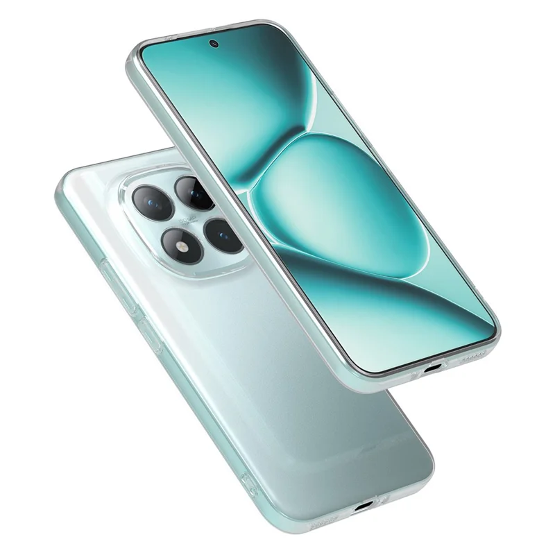 Funda Trasera Ultrafina y Flexible de TPU Transparente para Xiaomi Redmi Note 15 Pro+ 5G