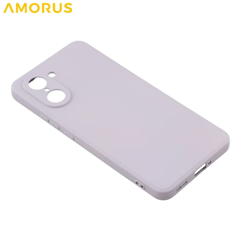 جراب AMORUS لهاتف OnePlus Nord CE5 5G / Ace 5 Racing 5G، جراب من مادة TPU بفتحات دقيقة وبطانة من الألياف مقاوم للصدمات - أرجواني