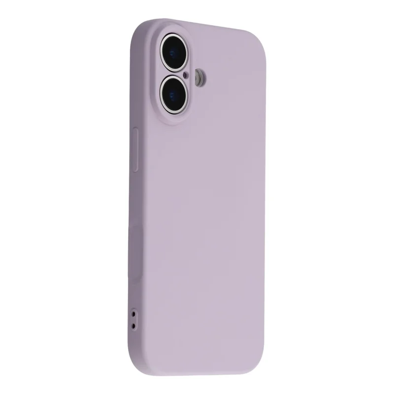 AMORUS For iPhone 17 Case Precise Cutouts TPU Fiber Lining Shockproof Phone Cover - Purple