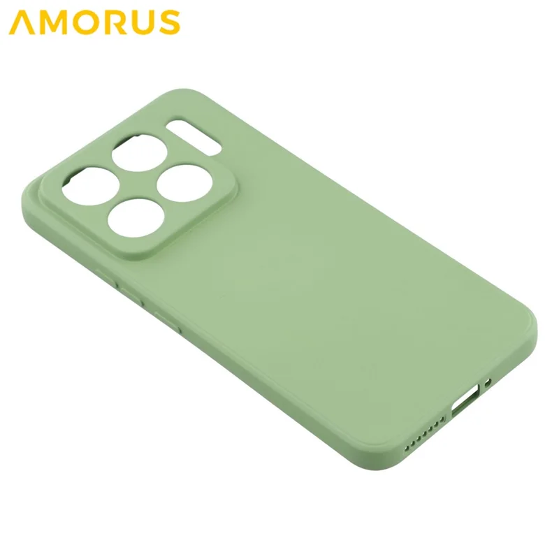 AMORUS для чехла Xiaomi 15S Pro Точные вырезы Подкладка из ТПУ Противоударный чехол для телефона - Матча Зеленый