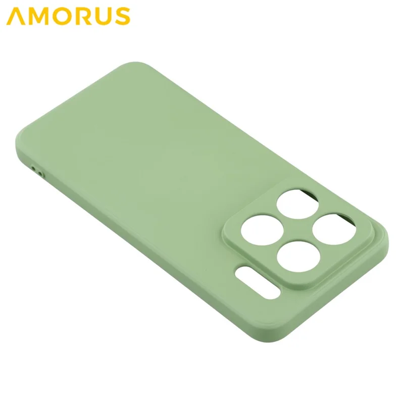 AMORUS для чехла Xiaomi 15S Pro Точные вырезы Подкладка из ТПУ Противоударный чехол для телефона - Матча Зеленый