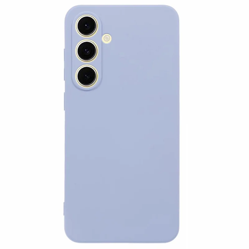 AMORUS For Samsung Galaxy A56 5G Case Precise Cutouts TPU Fiber Lining Shockproof Phone Cover - Purple