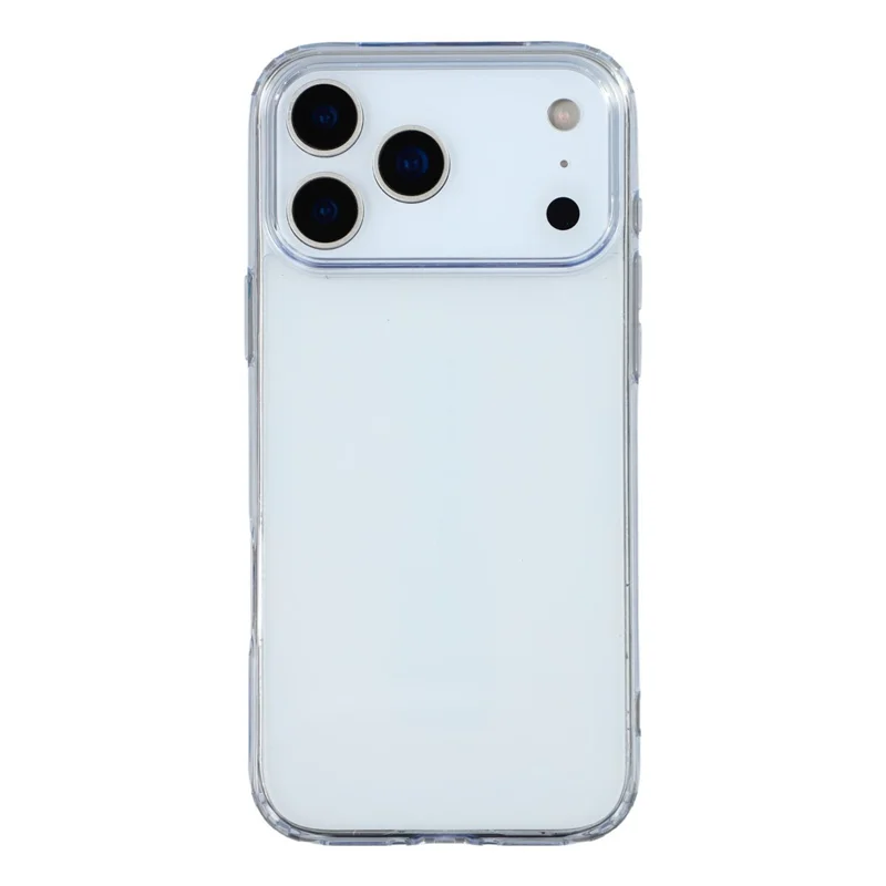 MUTURAL For iPhone 17 Pro Max Case Rounded Edge TPU + PC Clear Phone Cover