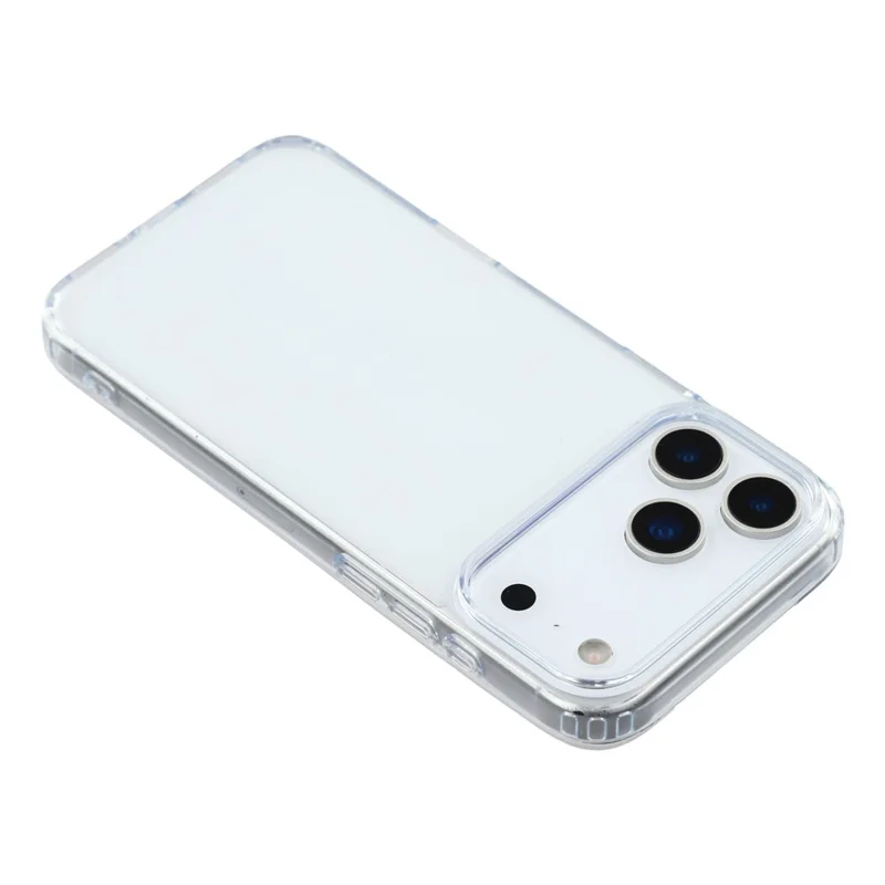 MUTURAL For iPhone 17 Pro Max Case Rounded Edge TPU + PC Clear Phone Cover