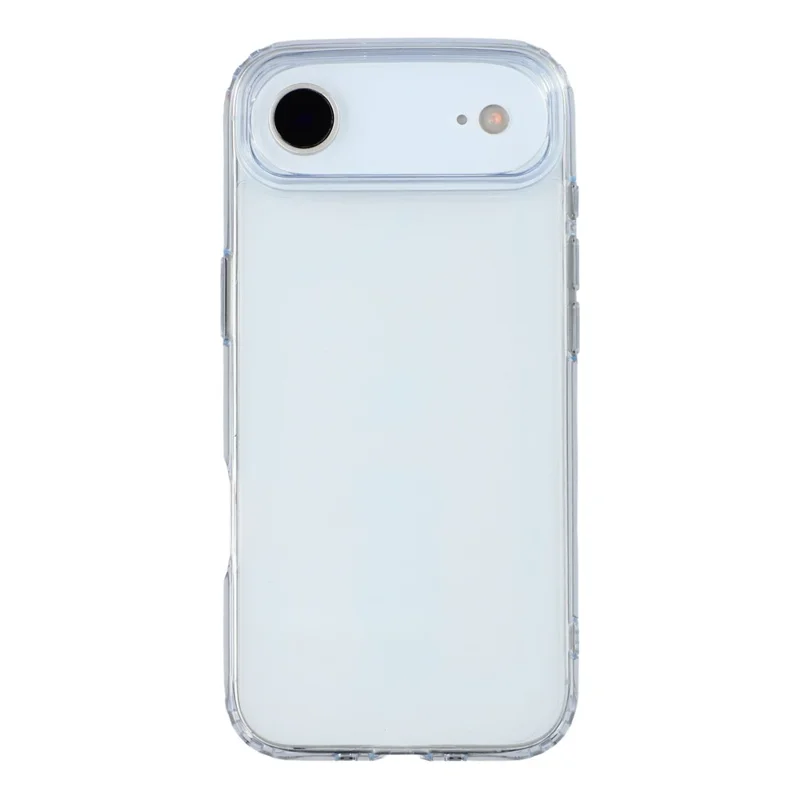 MUTURAL For iPhone Air Case Rounded Edge TPU + PC Clear Phone Cover