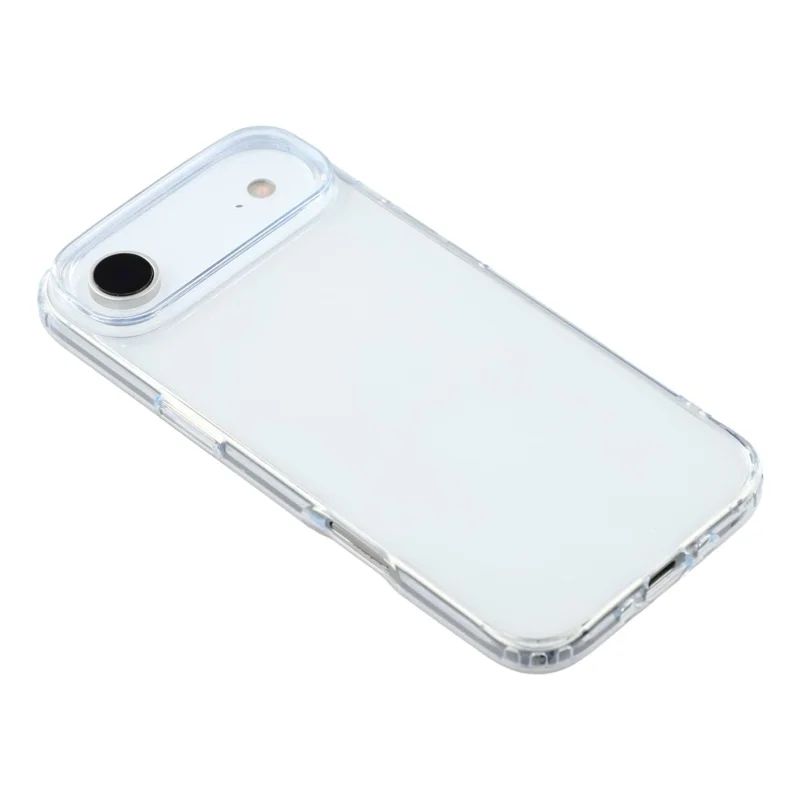 MUTURAL For iPhone Air Case Rounded Edge TPU + PC Clear Phone Cover
