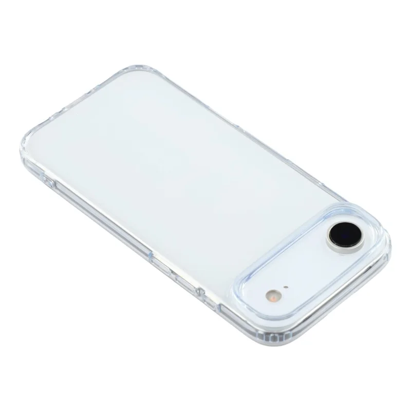 MUTURAL For iPhone Air Case Rounded Edge TPU + PC Clear Phone Cover