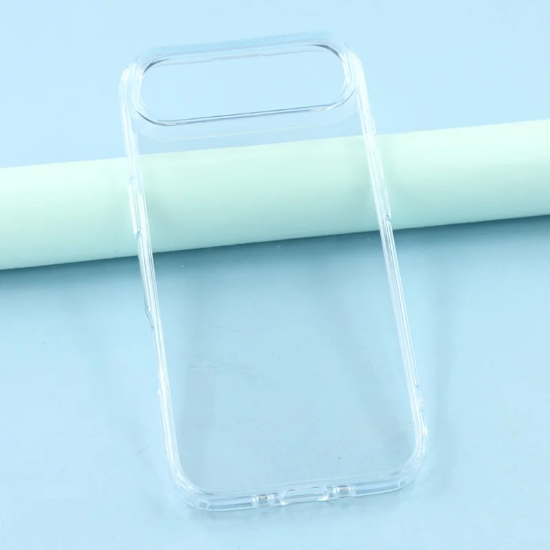 MUTURAL For iPhone Air Case Rounded Edge TPU + PC Clear Phone Cover