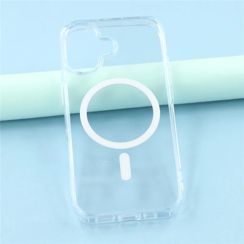 MUTURAL For iPhone 17 Case Compatible with MagSafe TPU + PC Clear Phone Cover
