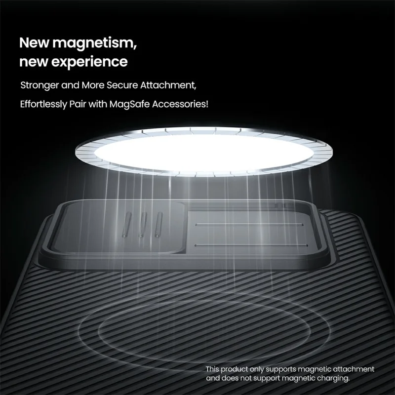 NILLKIN Camshield Pro for Samsung Galaxy A17 5G / A17 4G Magnetic Case TPU + PC Phone Cover with Slider Camera