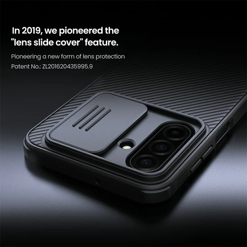 NILLKIN Camshield Pro for Samsung Galaxy A17 5G / A17 4G Magnetic Case TPU + PC Phone Cover with Slider Camera