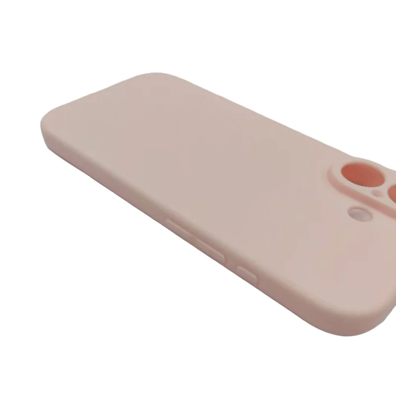 25Pcs For iPhone 17 Case 1.2mm TPU Matte Phone Cover - Light Pink