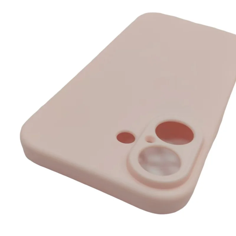 25Pcs For iPhone 17 Case 1.2mm TPU Matte Phone Cover - Light Pink