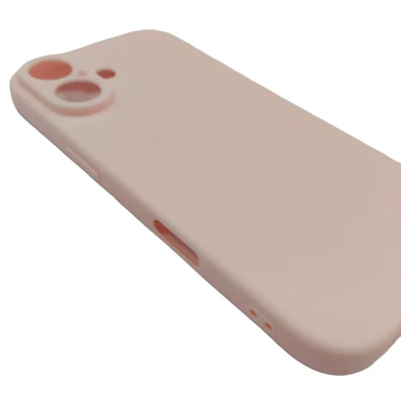 25Pcs For iPhone 17 Case 1.2mm TPU Matte Phone Cover - Light Pink
