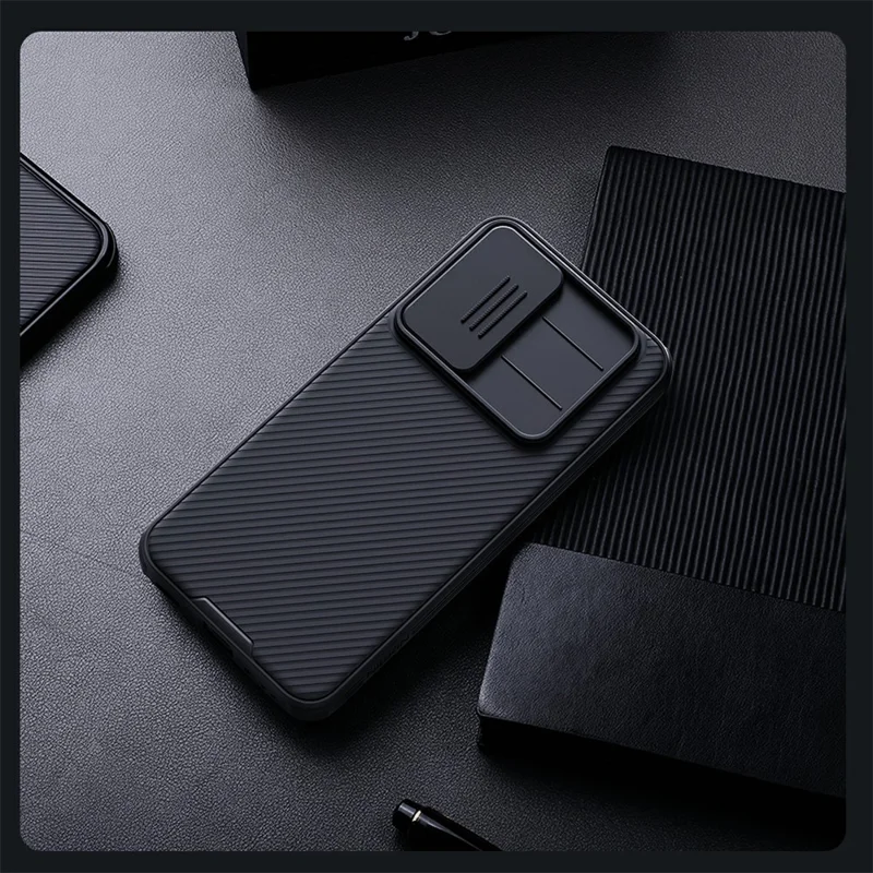 NILLKIN Camshield Pro Series for Samsung Galaxy A17 5G / A17 4G Case PC + TPU Slide Camera Lid Phone Cover