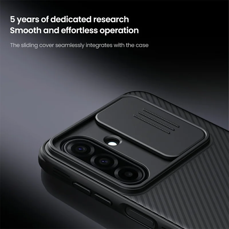 NILLKIN Camshield Pro Series for Samsung Galaxy A17 5G / A17 4G Case PC + TPU Slide Camera Lid Phone Cover