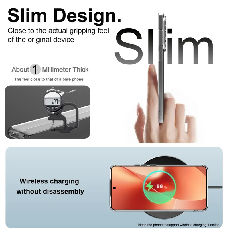 IMAK UX-5 Series For Realme 15 Pro 5G Transparent TPU Phone Case Protective Phone Cover