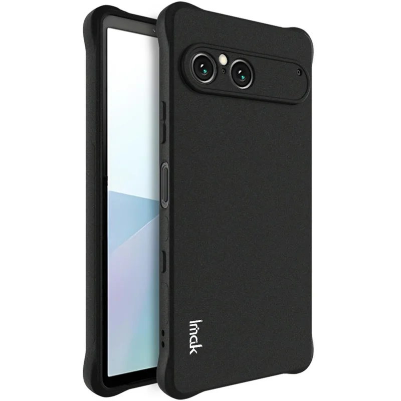 Étui IMAK pour Sony Xperia 10 VII Housse de téléphone TPU Protection antichoc - Noir mat