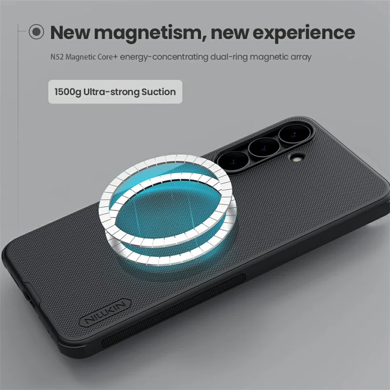 NILLKIN Frosted Shield Pro für Samsung Galaxy S25 FE Hülle kompatibel mit MagSafe PC + TPU Handyhülle