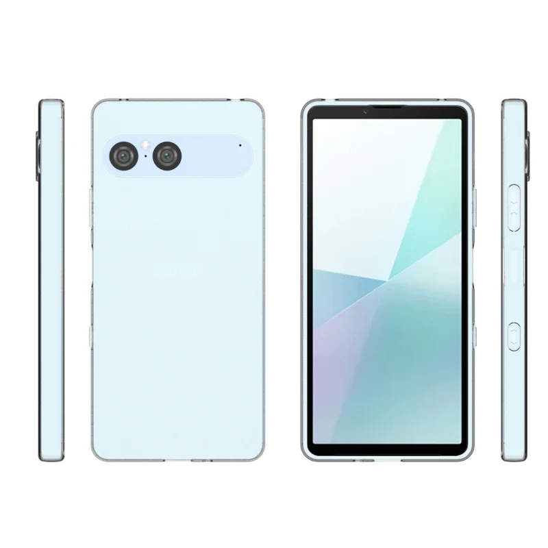 10 pièces / pack pour étui Sony Xperia 10 VII Watermark Free TPU Protective Clear Phone Cover