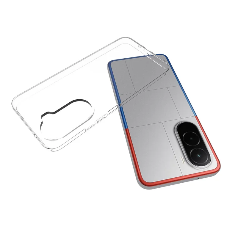 10Pcs / Pack For Xiaomi Poco M7 Plus 5G / Poco M7 4G Case Watermark Free TPU Protective Clear Phone Cover
