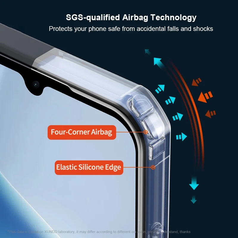 XUNDD Klarer Hülle für Xiaomi Redmi 15C 4G (Global) (171mm) / Poco C85 4G Stoßfeste TPU + Acrylrückseite Handyhülle