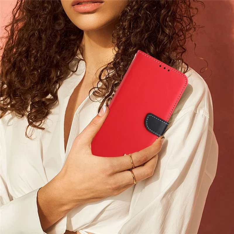 For Xiaomi Redmi K80 Ultra 5G Case Bowknot Decor Wallet Leather Phone Cover with Wrist Strap - Red