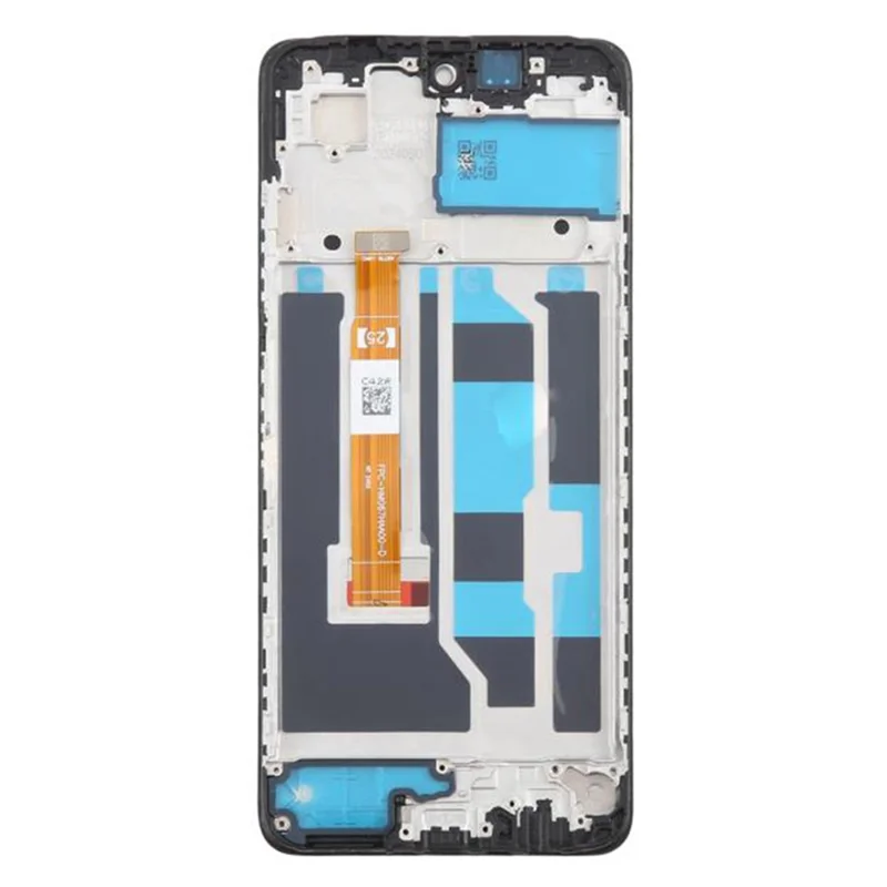 Für Oppo A3x 4G Grad S LCD-Bildschirm und Digitizer-Baugruppe + Rahmenteil (ohne Logo)