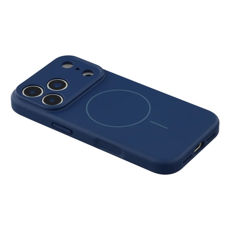 YCADEN For iPhone 17 Pro Max Case Compatible with MagSafe Precise Cutouts TPU Phone Back Cover - Dark Blue