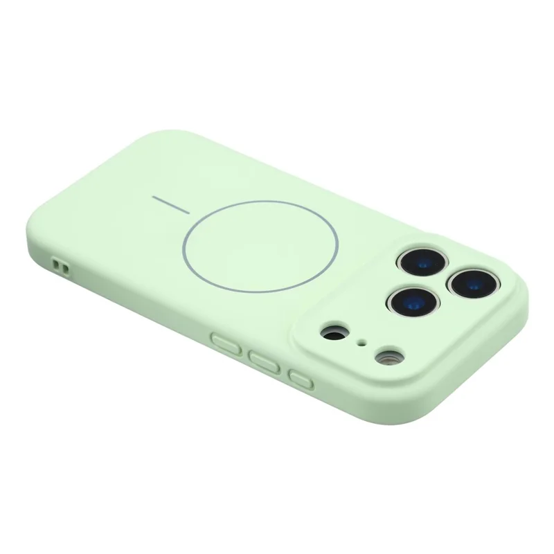 YCADEN For iPhone 17 Pro Case Compatible with MagSafe Precise Cutouts TPU Phone Back Cover - Grass Green