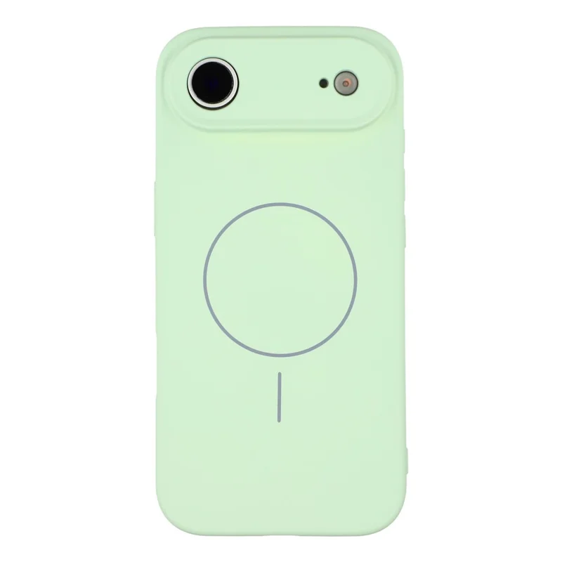 YCADEN For iPhone Air Case Compatible with MagSafe Precise Cutouts TPU Phone Back Cover - Grass Green