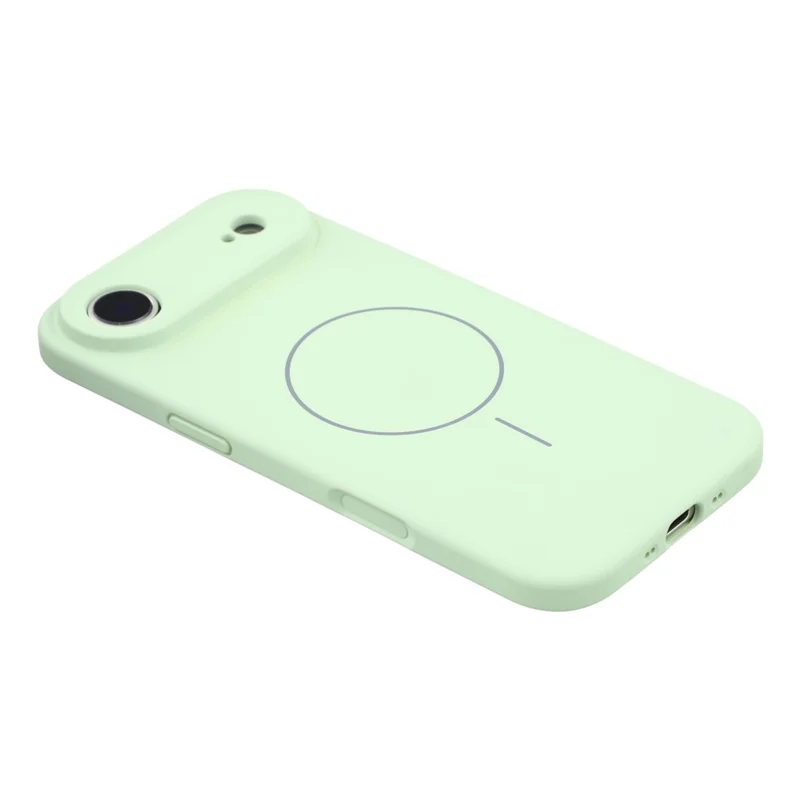 YCADEN For iPhone Air Case Compatible with MagSafe Precise Cutouts TPU Phone Back Cover - Grass Green