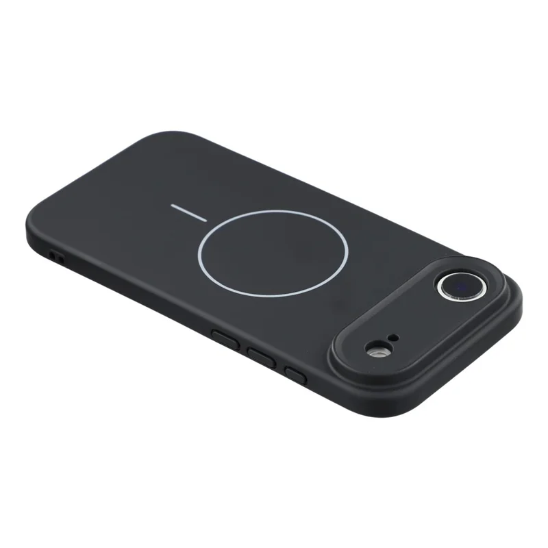 YCADEN For iPhone Air Case Compatible with MagSafe Precise Cutouts TPU Phone Back Cover - Black