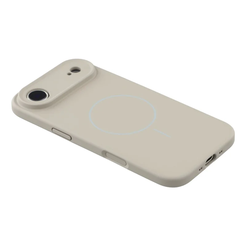YCADEN For iPhone Air Case Compatible with MagSafe Precise Cutouts TPU Phone Back Cover - Pebble Grey
