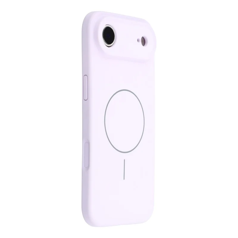 YCADEN For iPhone Air Case Compatible with MagSafe Precise Cutouts TPU Phone Back Cover - Morandi Purple