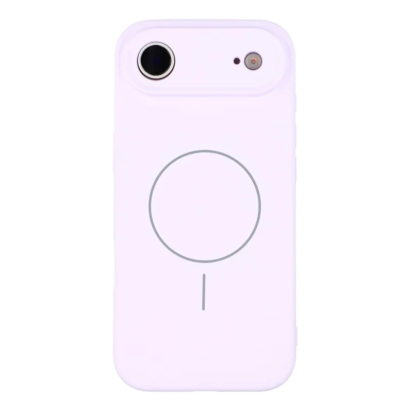 YCADEN For iPhone Air Case Compatible with MagSafe Precise Cutouts TPU Phone Back Cover - Morandi Purple