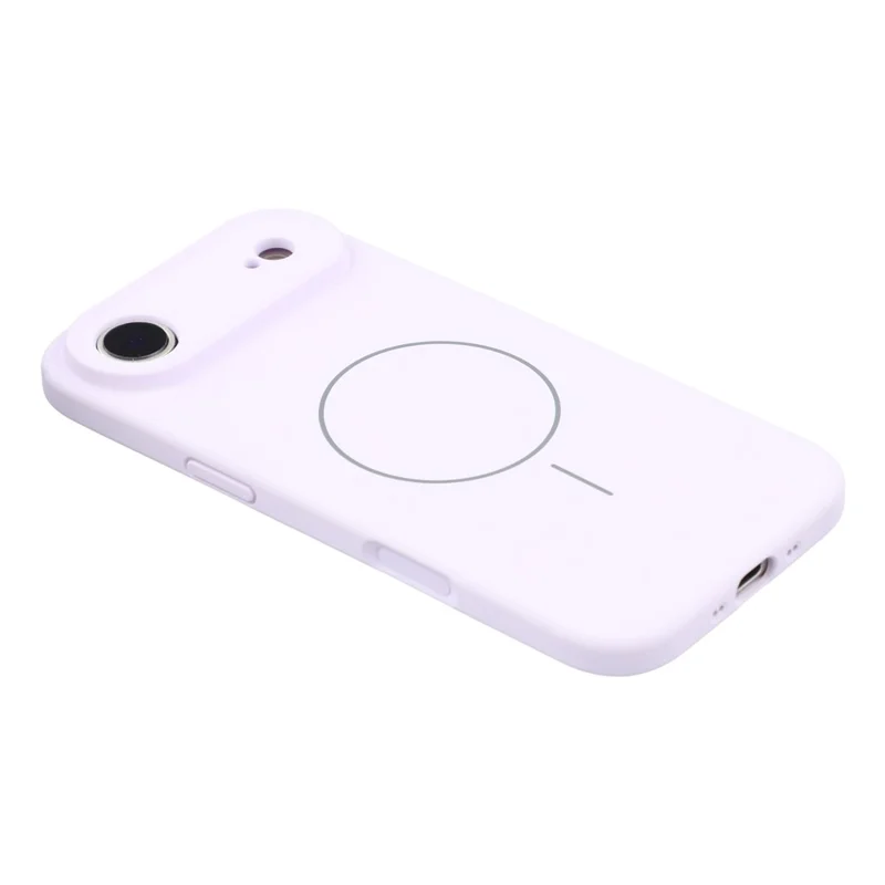YCADEN For iPhone Air Case Compatible with MagSafe Precise Cutouts TPU Phone Back Cover - Morandi Purple